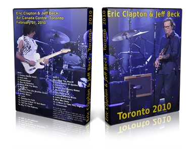 Artwork Cover of Eric Clapton 2010-02-21 DVD Toronto Audience