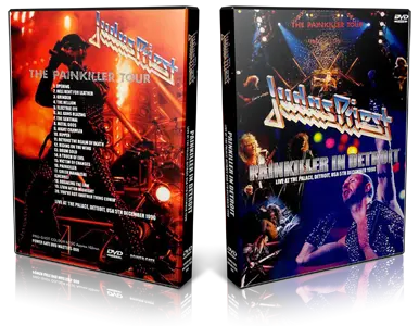 Artwork Cover of Judas Priest 1990-12-05 DVD The Painkiller Tour Audience