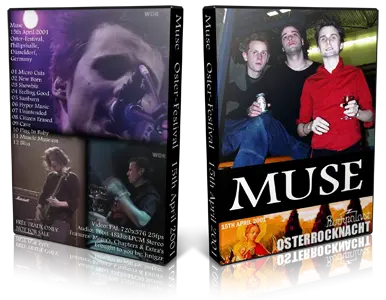 Artwork Cover of Muse 2001-04-15 DVD Dusseldorf Proshot