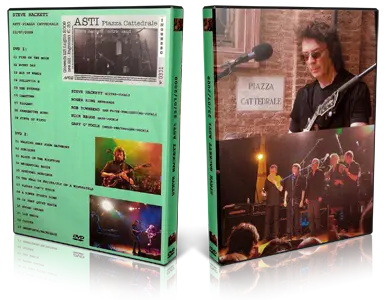 Artwork Cover of Steve Hackett 2009-07-23 DVD Piazza Cattedrale Audience