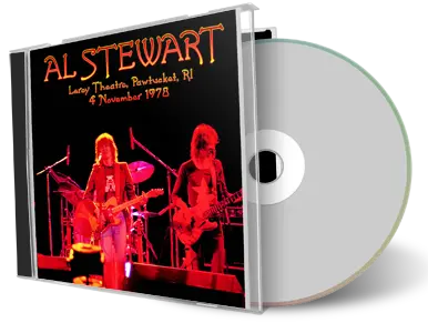 Artwork Cover of Al Stewart 1978-11-04 CD Pawtucket Audience