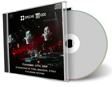 Artwork Cover of Depeche Mode 2009-11-25 CD Casalecchio Di Reno Audience