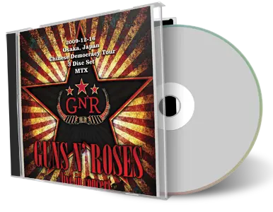 Artwork Cover of Guns N Roses 2009-12-16 CD Osaka Audience