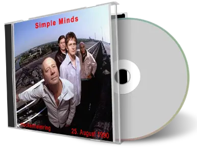 Artwork Cover of Simple Minds 1990-08-25 CD Hockenheim Audience