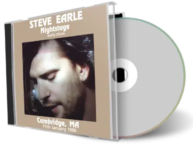 Artwork Cover of Steve Earle 1990-01-11 CD Cambridge Audience