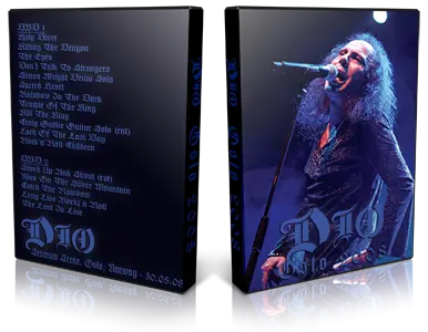 Artwork Cover of Dio 2008-05-30 DVD Oslo Audience