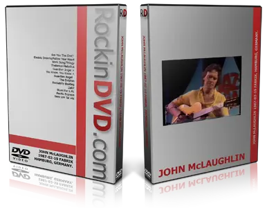 Artwork Cover of John McLaughlin 1987-02-19 DVD Hamburg Proshot