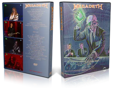 Artwork Cover of Megadeth 2010-05-30 DVD Lisbon Proshot