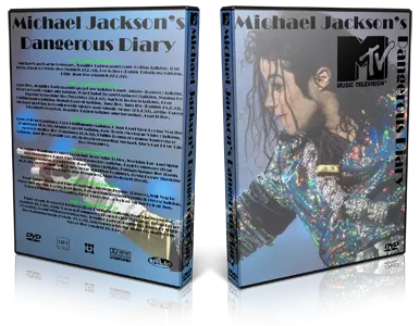 Artwork Cover of Michael Jackson Compilation DVD MTV Dangerous Diary Proshot