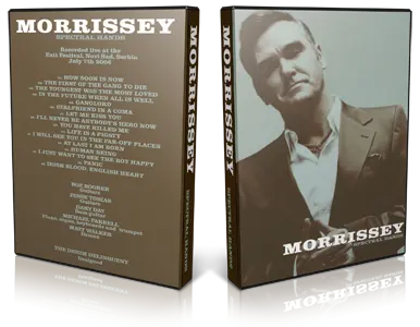 Artwork Cover of Morrissey Compilation DVD Exit Festival 2006 Proshot