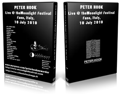 Artwork Cover of Peter Hook 2010-07-10 DVD Fano Audience