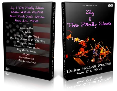 Artwork Cover of Sly and The Family Stone 1969-06-29 DVD Harlem Proshot