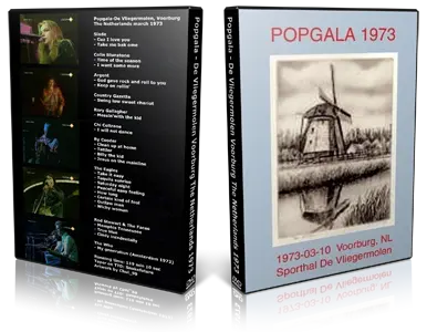 Artwork Cover of Various Artists Compilation DVD Popgala 1973 Proshot