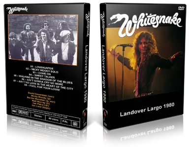 Artwork Cover of Whitesnake 1980-10-05 DVD Largo Proshot