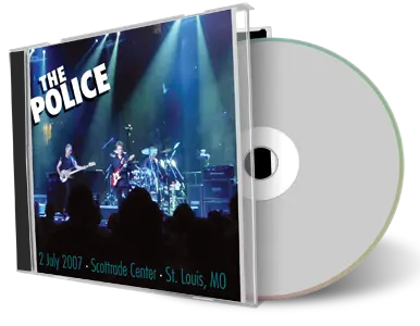 Artwork Cover of The Police 2007-07-02 CD St Louis Audience