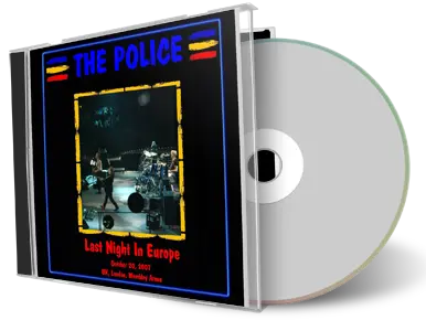 Artwork Cover of The Police 2007-10-20 CD London Audience