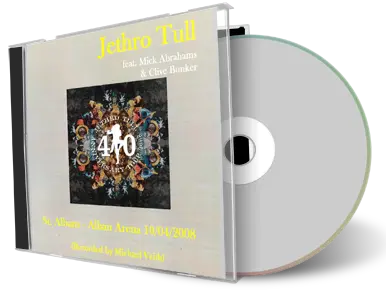 Artwork Cover of Jethro Tull 2008-04-10 CD St Albans Audience