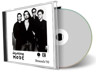 Artwork Cover of Depeche Mode 1993-05-24 CD Brussels Audience