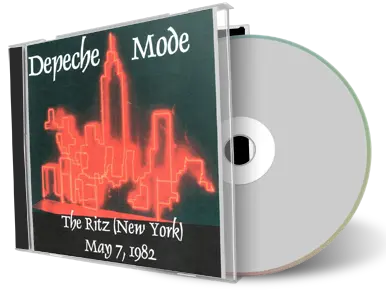 Artwork Cover of Depeche Mode 1982-05-07 CD New York City Audience