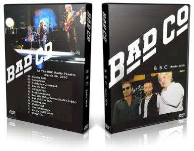 Artwork Cover of Bad Company 2010-03-26 DVD London Proshot