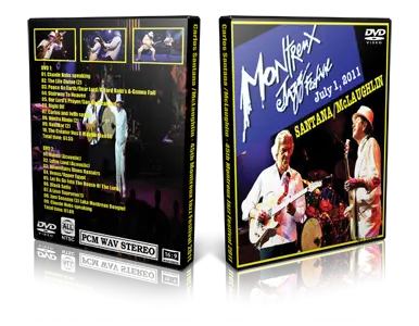 Artwork Cover of Carlos Santana 2011-07-01 DVD Montreux Audience