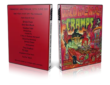 Artwork Cover of Cramps 1981-06-13 DVD Amsterdam Audience