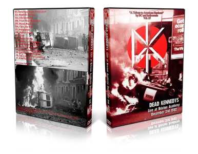 Artwork Cover of Dead Kennedys 1982-12-02 DVD London Proshot