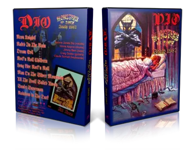 Artwork Cover of Dio 1987-08-26 DVD Reggio Emilia Proshot