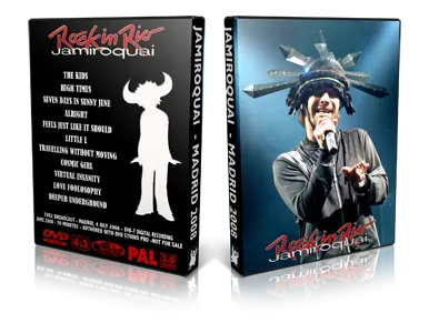 Artwork Cover of Jamiroquai 2008-07-04 DVD Madrid Proshot