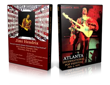 Artwork Cover of Jimi Hendrix 1970-07-04 DVD Byron Proshot