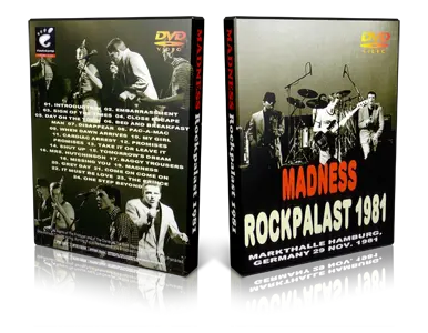 Artwork Cover of Madness 1981-11-29 DVD Hamburg Proshot