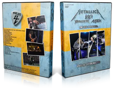 Artwork Cover of Metallica 2011-07-03 DVD Gothenburg Proshot