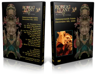 Artwork Cover of Robert Plant 2005-12-04 DVD London Audience