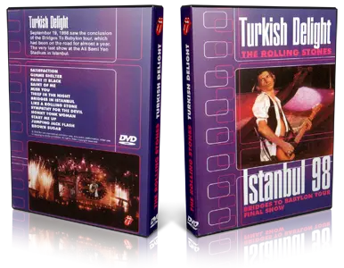 Artwork Cover of Rolling Stones 1998-09-19 DVD Istanbul Proshot