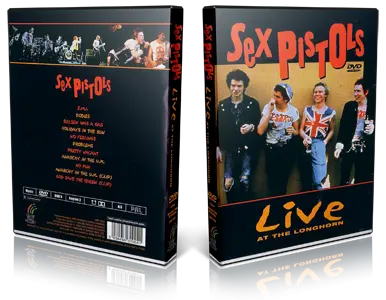 Artwork Cover of Sex Pistols 1978-01-10 DVD Dallas Proshot