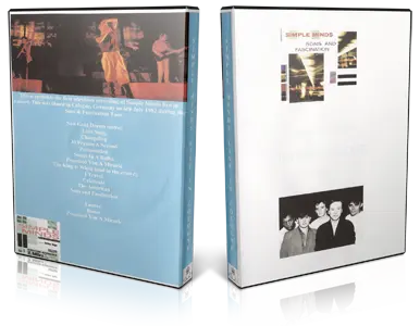 Artwork Cover of Simple Minds 1982-06-06 DVD Cologne Proshot