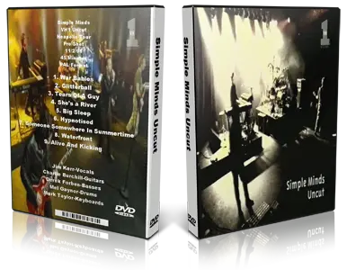 Artwork Cover of Simple Minds 1998-02-11 DVD London Proshot