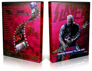 Artwork Cover of Slayer 2010-06-07 DVD Hamburg Audience