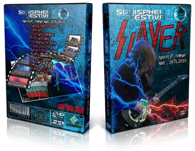 Artwork Cover of Slayer 2010-06-26 DVD Bucharest Audience
