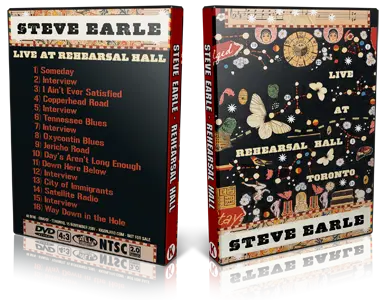 Artwork Cover of Steve Earle 2007-11-15 DVD Toronto Proshot