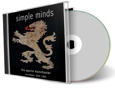 Artwork Cover of Simple Minds 1982-11-28 CD Manchester Audience