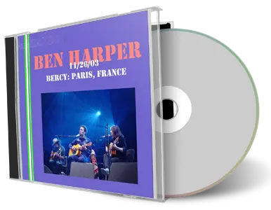 Artwork Cover of Ben Harper 2003-11-26 CD Paris Audience