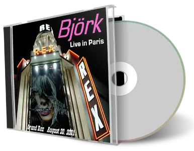 Artwork Cover of Bjork 2001-08-20 CD Paris Audience