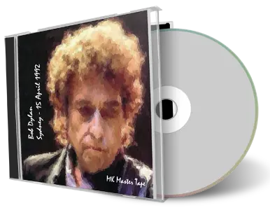 Artwork Cover of Bob Dylan 1992-04-15 CD Sydney Audience