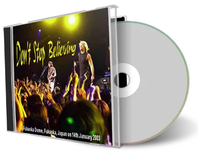 Artwork Cover of Bon Jovi 2003-01-14 CD Fukuoka Audience