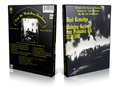 Artwork Cover of Dead Kennedys 1980-02-09 DVD San Francisco Proshot