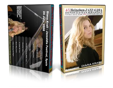 Artwork Cover of Diana Krall 2008-07-24 DVD San Sebastian Proshot