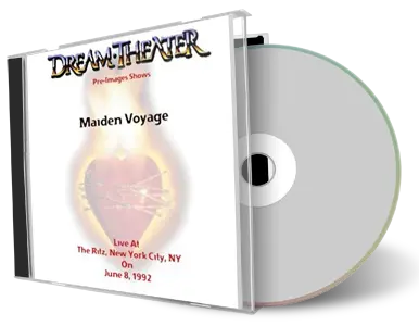 Artwork Cover of Dream Theater 1992-08-06 CD New York City Audience