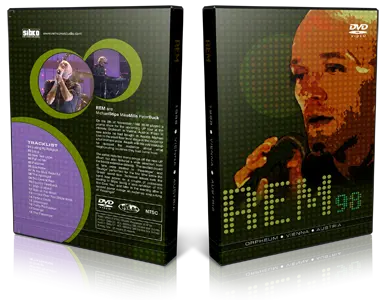 Artwork Cover of REM 1998-11-06 DVD Vienna Proshot