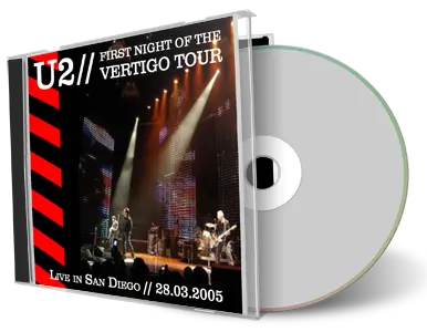 Artwork Cover of U2 2005-03-28 CD San Diego Audience